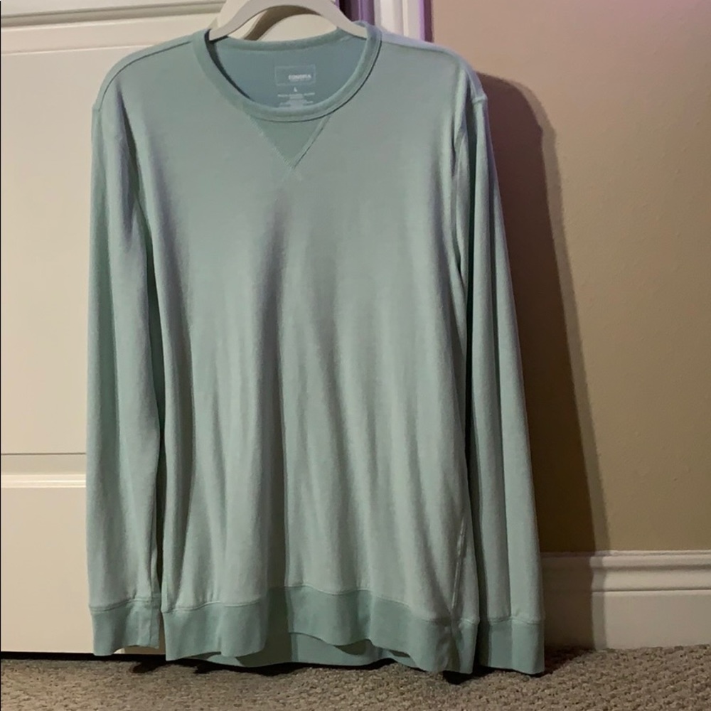 Sonoma Men’s turquoise long sleeved shirt